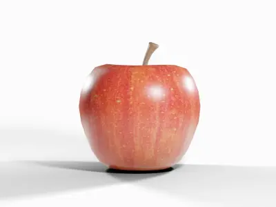 Apple Free low-poly 3D model