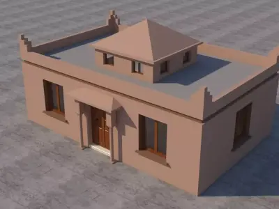 Moroccan House Marrakech 3D model