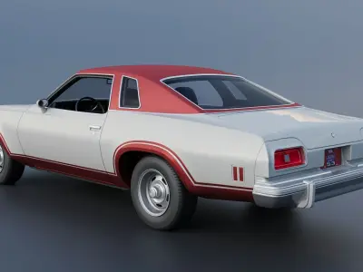 Chevrolet Chevelle Laguna S-3 1974 3D print model