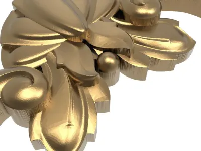  decorative pattern ready for 3D printing 3D model