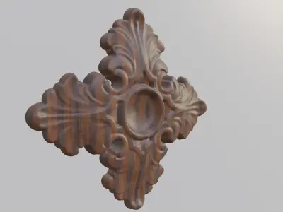Flower Decor 3D print model 16