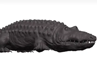 Alligator 3D model shop