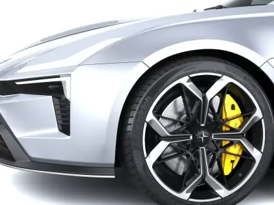 Polestar 5 2026 3D model
