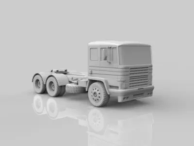 pegaso cod pegaso truck 4x4 and 6x6 3D print model 3D print model