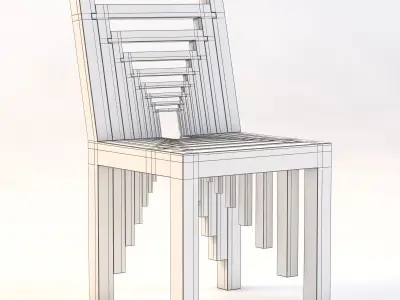 Inception Chair 3D model