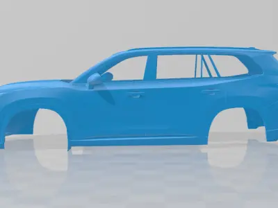 Lexus TX 350h 2024 - Body Car STL Model 3D print model