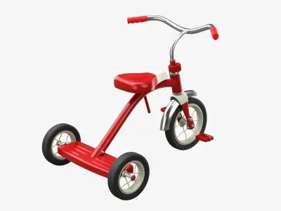 Tricycle children 3D model