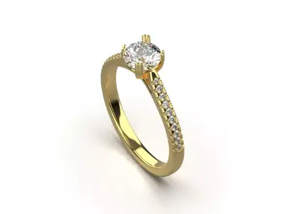 ring code  464 3D print model