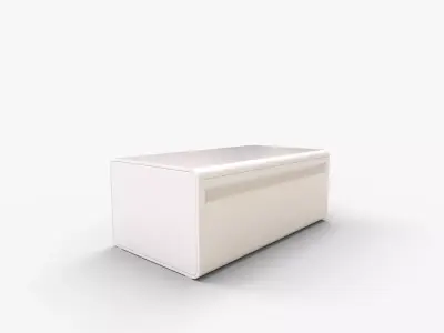 Fall Front Bread Bin 3D model