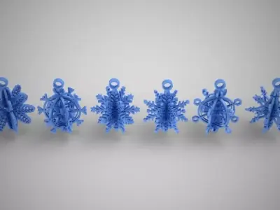 Christmas Ornaments 3D print model