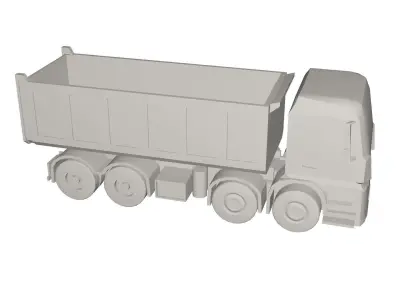 Truck concept 3D model