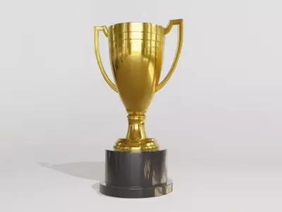 competition trophy cup 3D model
