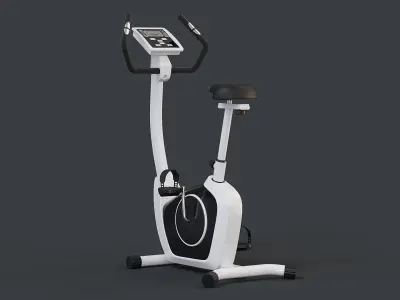 Exercise Bike Cardio Trainer 3D model