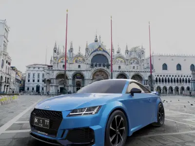 2019 Audi TT RS Coupe 3D Model 3D model