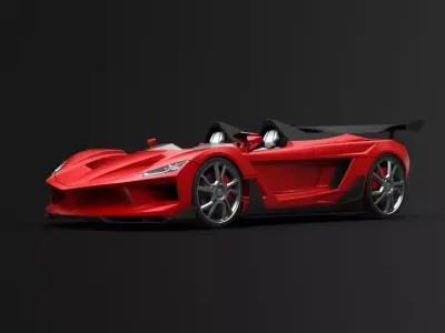 Alena Roadster Concept 3D model