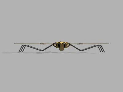 Steampunk Dragonfly 3D print model