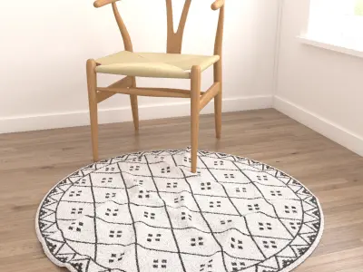 Rugs No 713 Low-poly 3D model