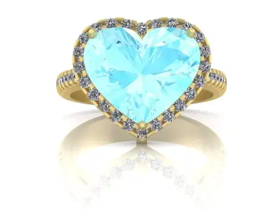 Ring a heat 3D print model