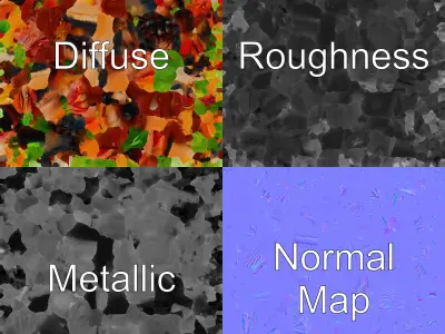 Gourmet BBQ Feast Model Pack Low-poly 3D model