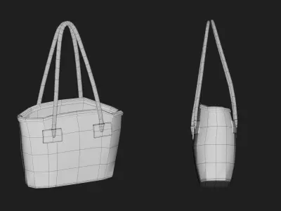 handbag Low-poly 3D model