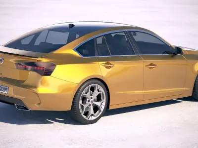 Generic Sedan 2019 3D model