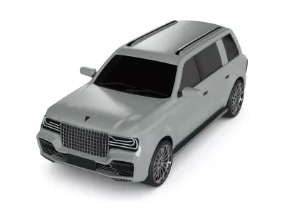 SUV Car 3D model order