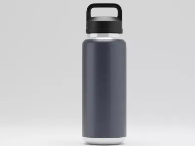 Yeti Rambler Water Bottle 3D model