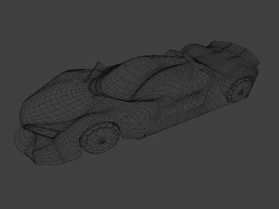 concept car SharkBite 3D model