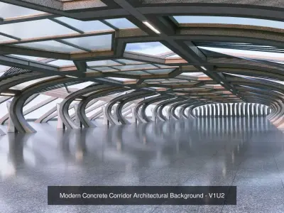 Modern Architectural Background Pack IV - 3 in 1 Collection by Generic3D
