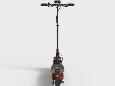 ZRINO ELECTRIC SCOOTER Low-poly 3D model