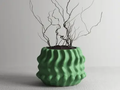 vase 3d print 483 3D print model