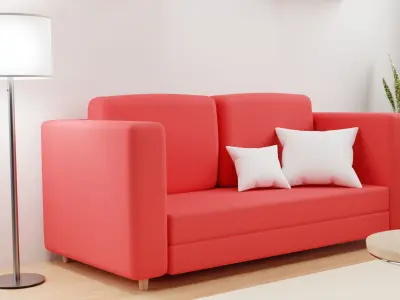 Room isometric 3D model