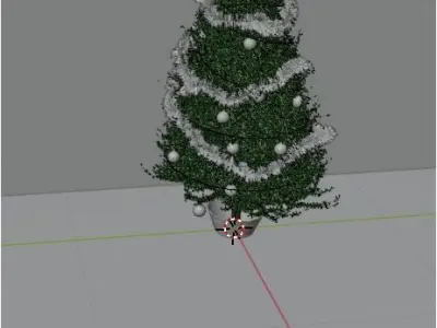 Christmas Tree Festival Tree Tree 3D model