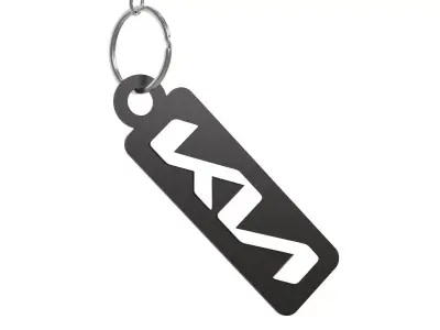 Kia keychain 03 3D print model