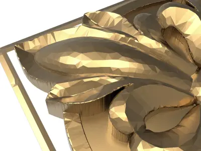  decorative pattern ready for 3D printing 3D model 231