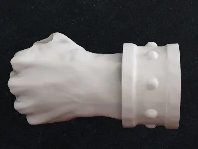 Fist lamp 3D print model