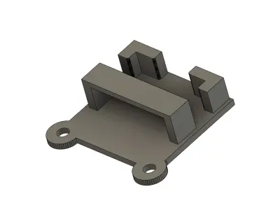 WTS Transponder Mount for 1-10 RC Car Carten T410 3D print model