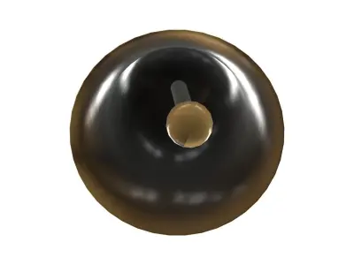Christmas Bell Low-poly 3D model purchase