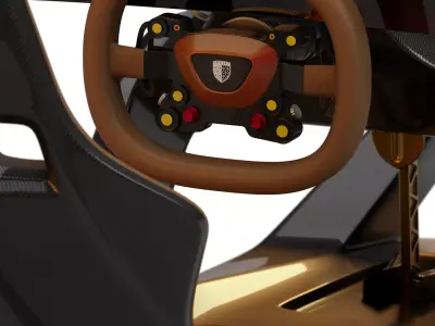 Racing Game Simulator Levitty 3D model