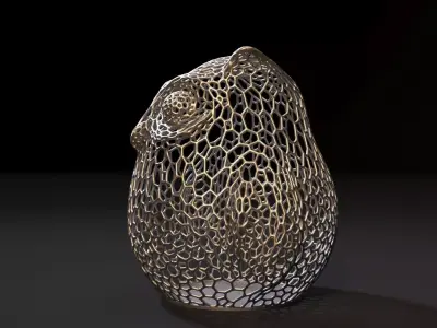 Owl decor 3D print model