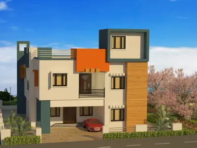 Modern Home 3D model