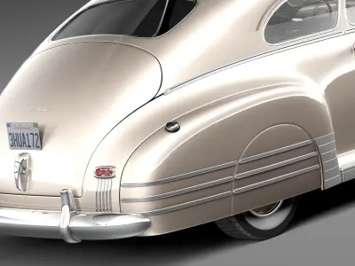 Chevrolet Fleetline Aerosedan 1948 3D model