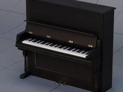 piano 3D model