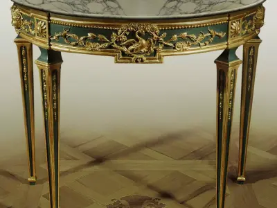 Classic console 3D model purchase