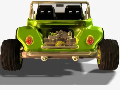 Sand Buggy 3D model