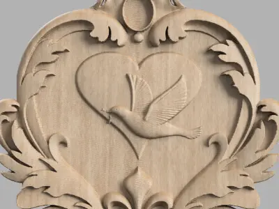 Sailing Decorative Panel 3D print model