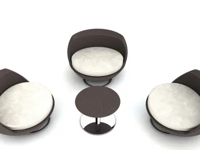 Patio Furniture Set 3D model