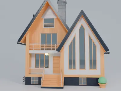 HOUSE MODEL Free 3D model