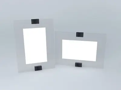 Photo Frame - Glass Translucent Free 3D model