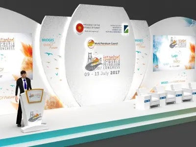 Meet Stage Decor 68 3D model